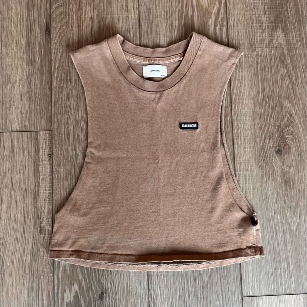 Joah Brown Cut Off Boyfriend Tank